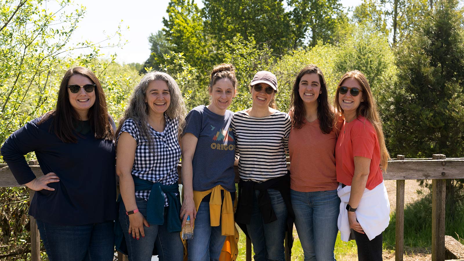 Holt staff standing in a group