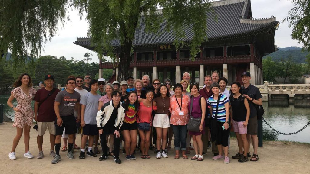 group of people from heritage tour